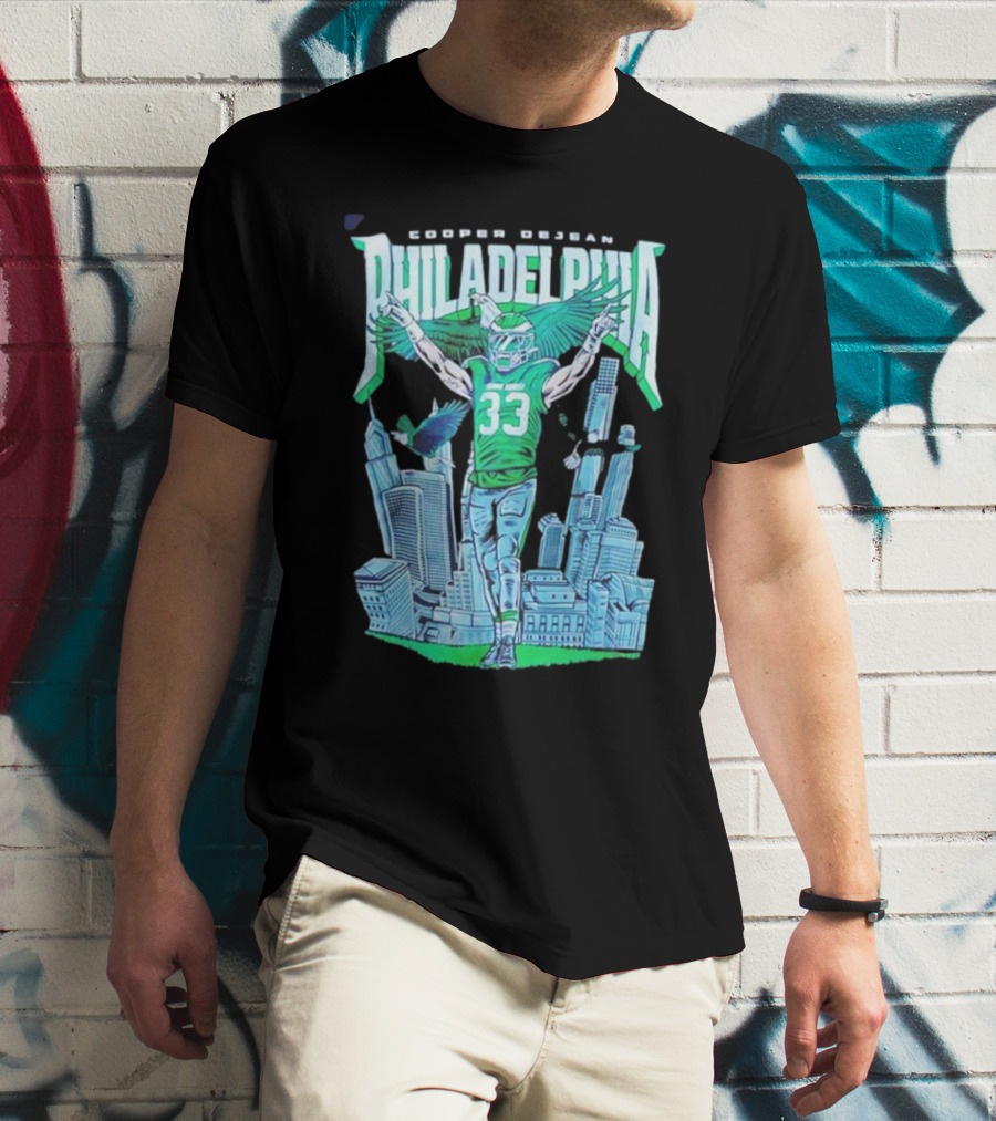 Dark Horse X Cooper Dejean Philadelphia Eagles Skyline T-Shirt