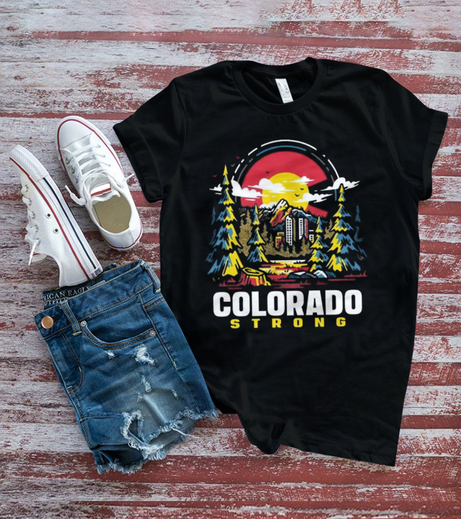 Dude Dad Colorado Strong T-Shirt