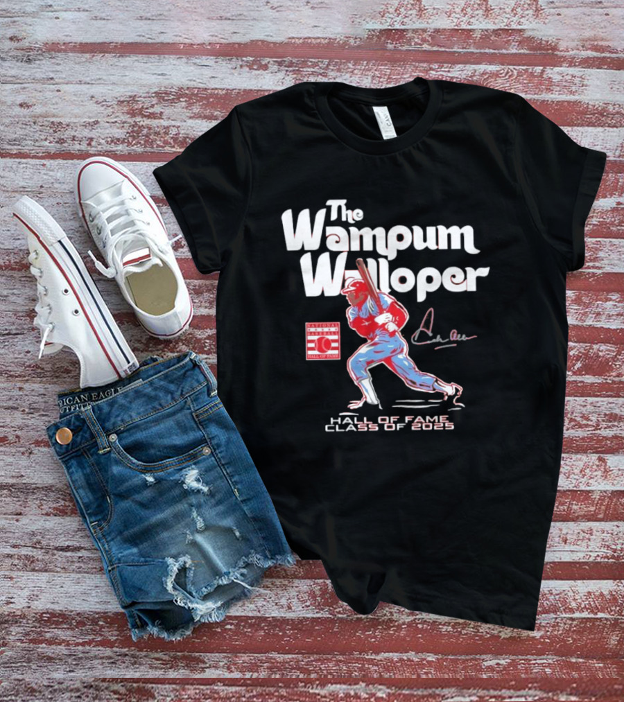 Dick Allen The Wampum Walloper Hall Of Fame Class Of 2025 T-Shirt