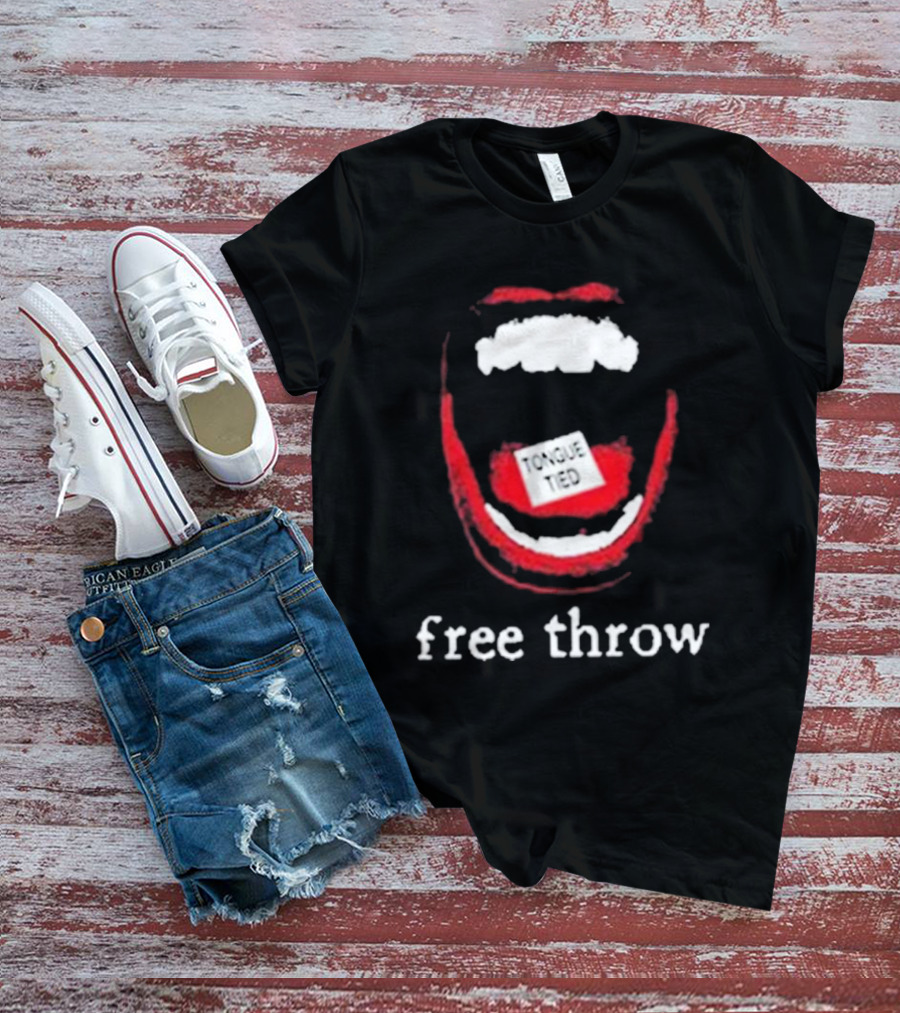 Free Throw Tongue Tied T-Shirt