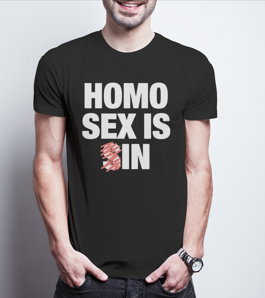 Homo Sex Is In T-Shirt