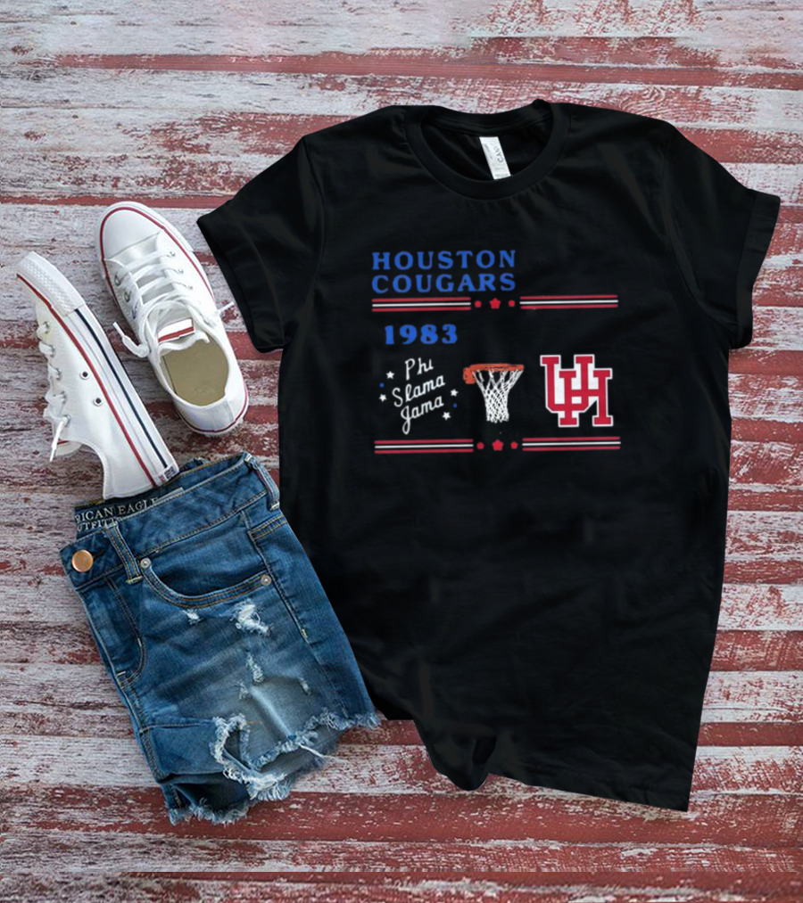 Houston 1983 Phi Slama Jama T-Shirt