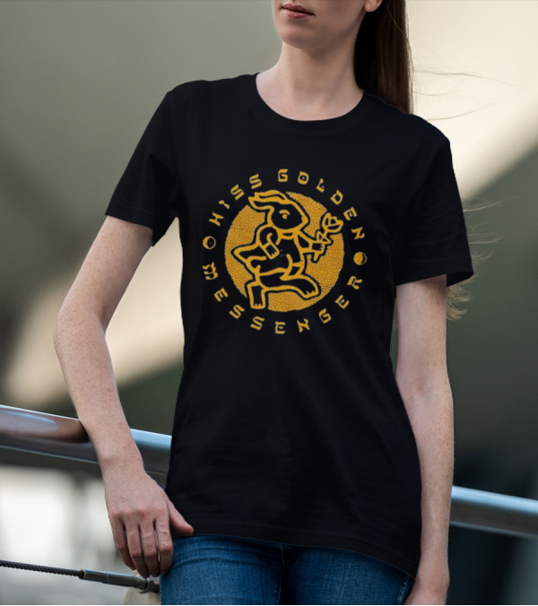 Hiss Golden Messenger Acid Rabbit T-Shirt