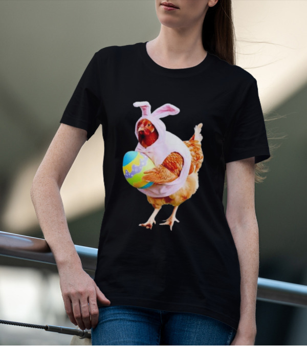 Happy Easter Chicken Bunnies T-Shirt