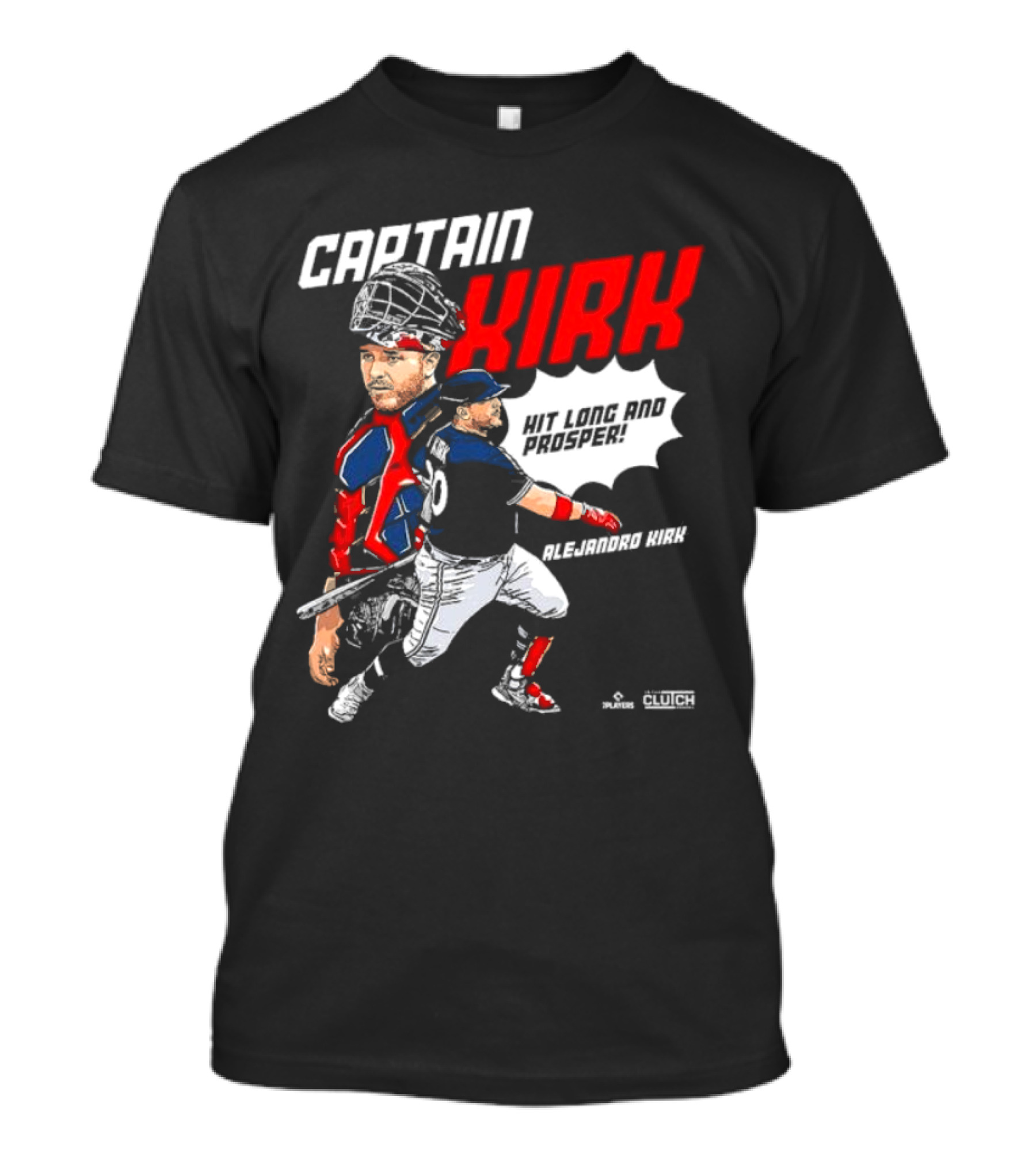 Alejandro Kirk Captain Kirk Hit Long And Prosper T-Shirt