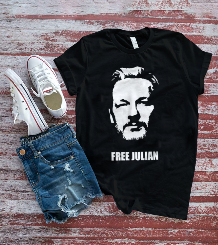 Free Julian Assange T-Shirt