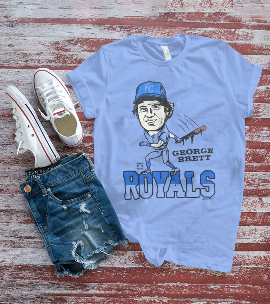 George Brett KC Royals Baseball T-Shirt