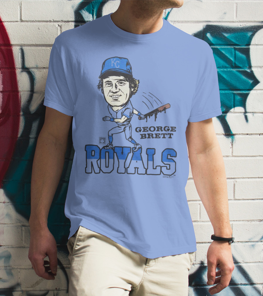 George Brett KC Royals Baseball T-Shirt
