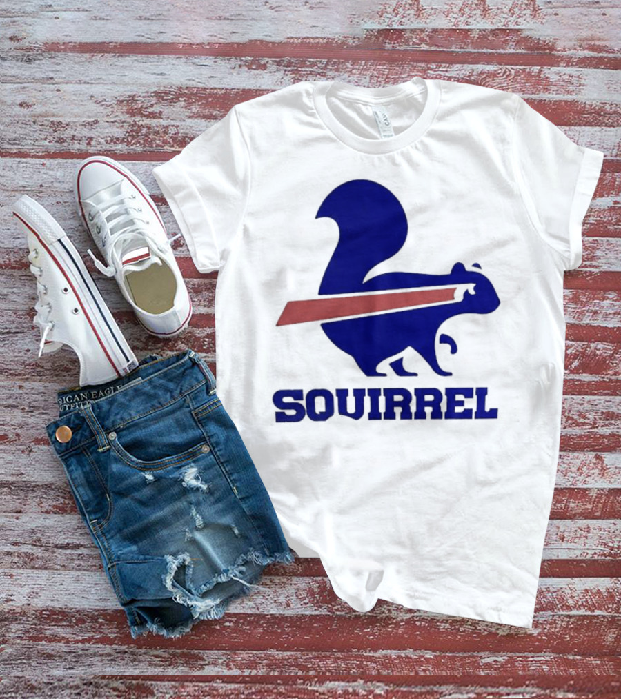 Buffalo Bills Squirrel Winters Squirrel T-Shirt