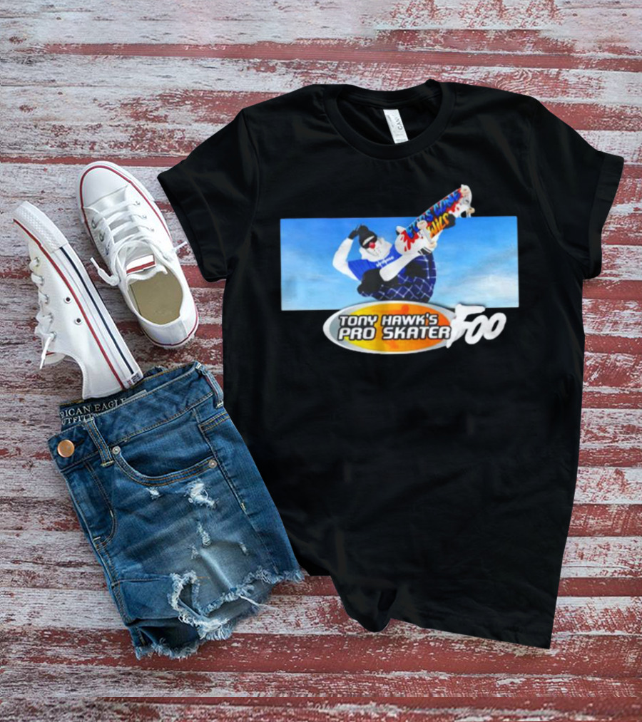 Tony Hawk's Pro Skater Foo Skateboard Tricks T-Shirt