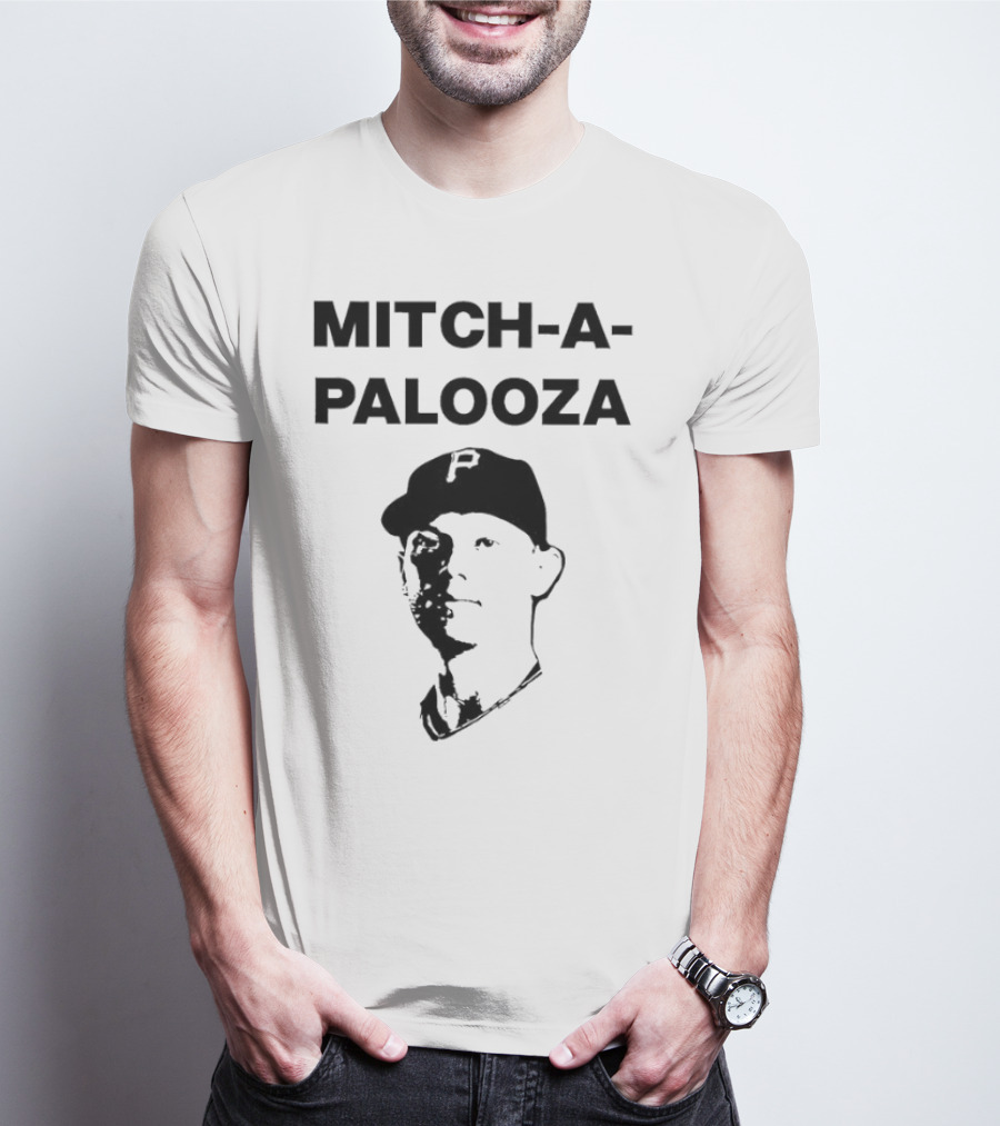 Mitch-a-Palooza P Baseball T-Shirt