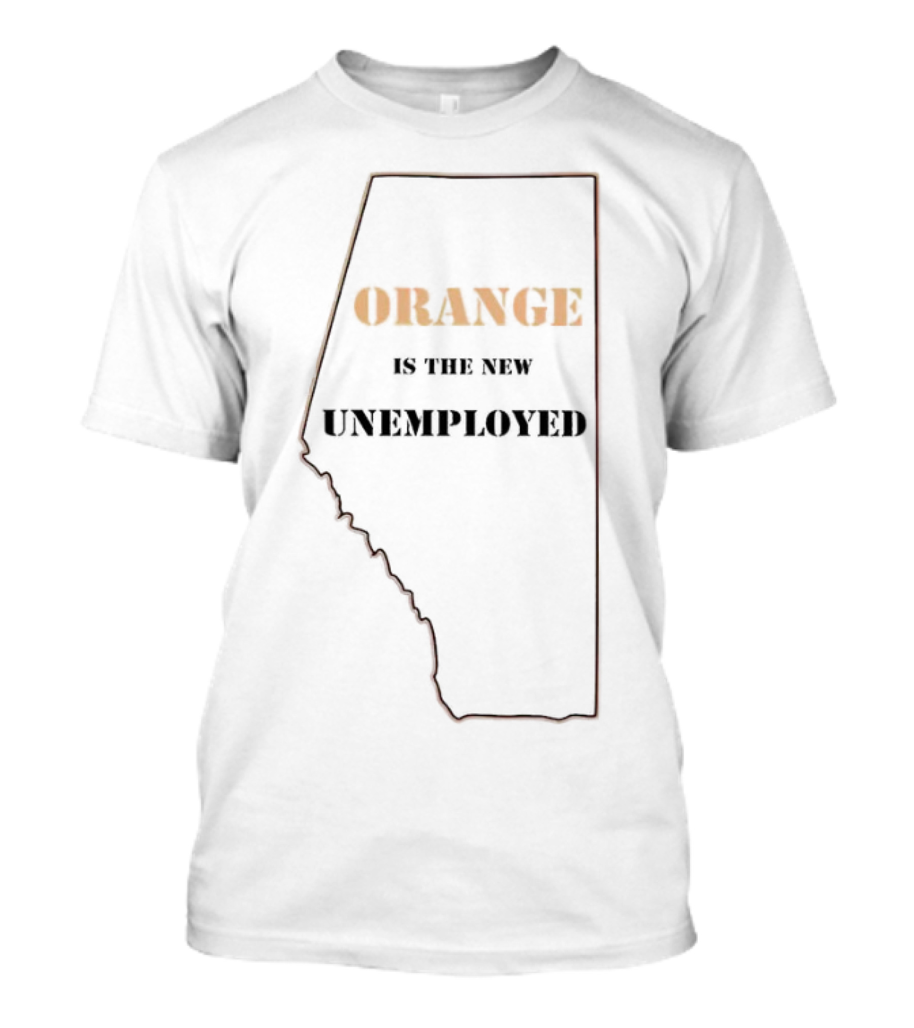 Orange Is The New Unemployed Prisoner State T-Shirt