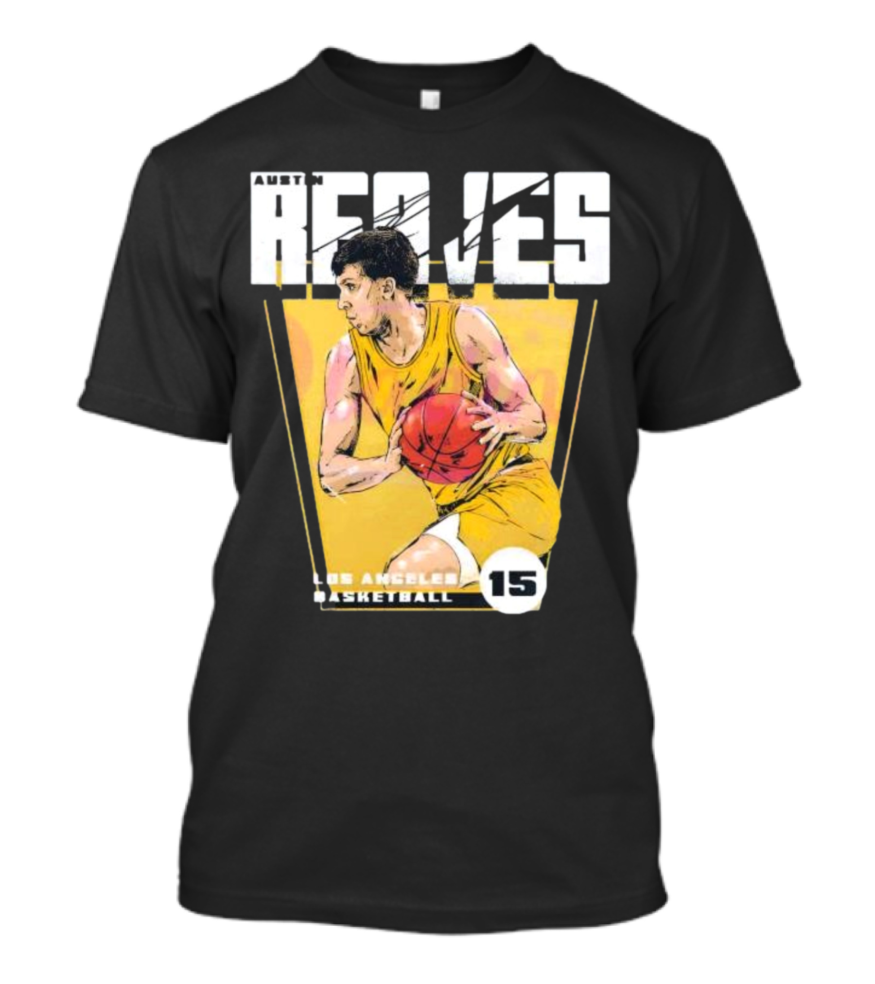 Austin Reaves Los Angeles Basketball 15 T-Shirt
