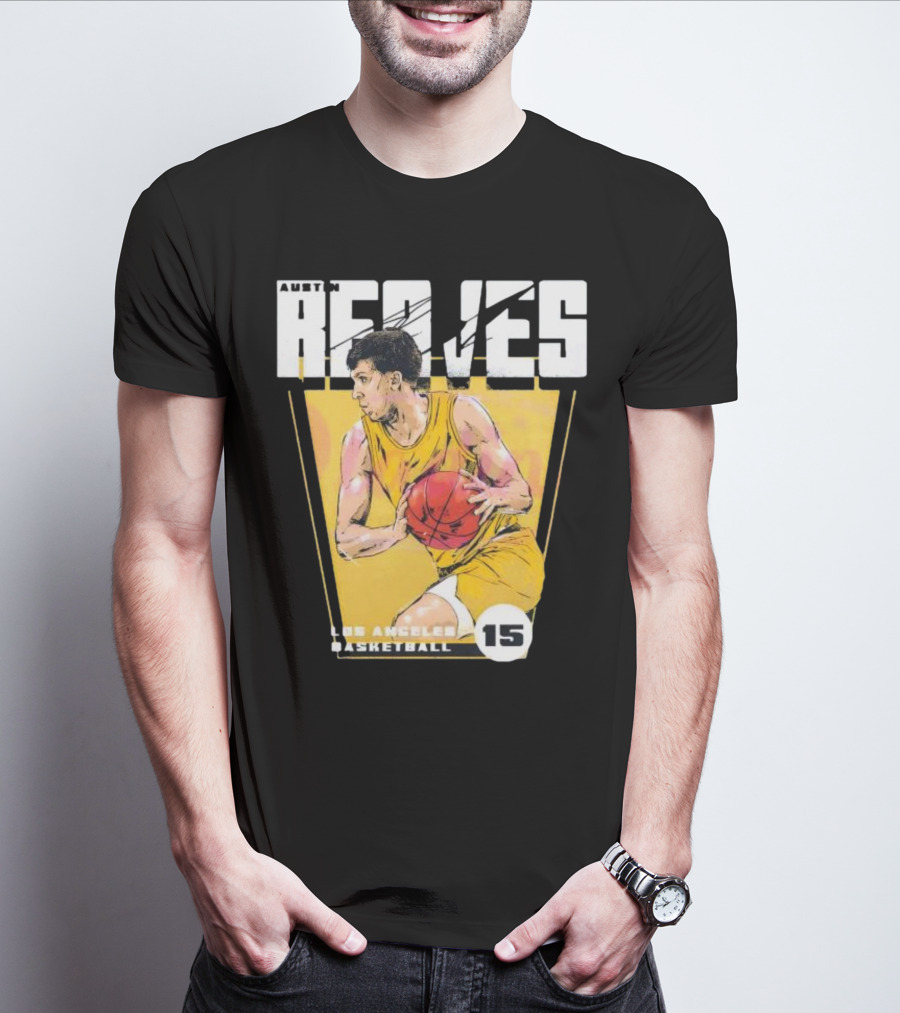 Austin Reaves Los Angeles Basketball 15 T-Shirt
