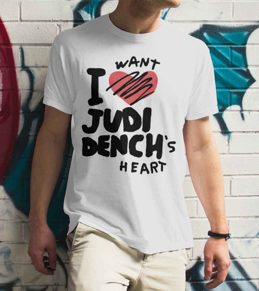 I Love Judi Dench's Heart T-Shirt