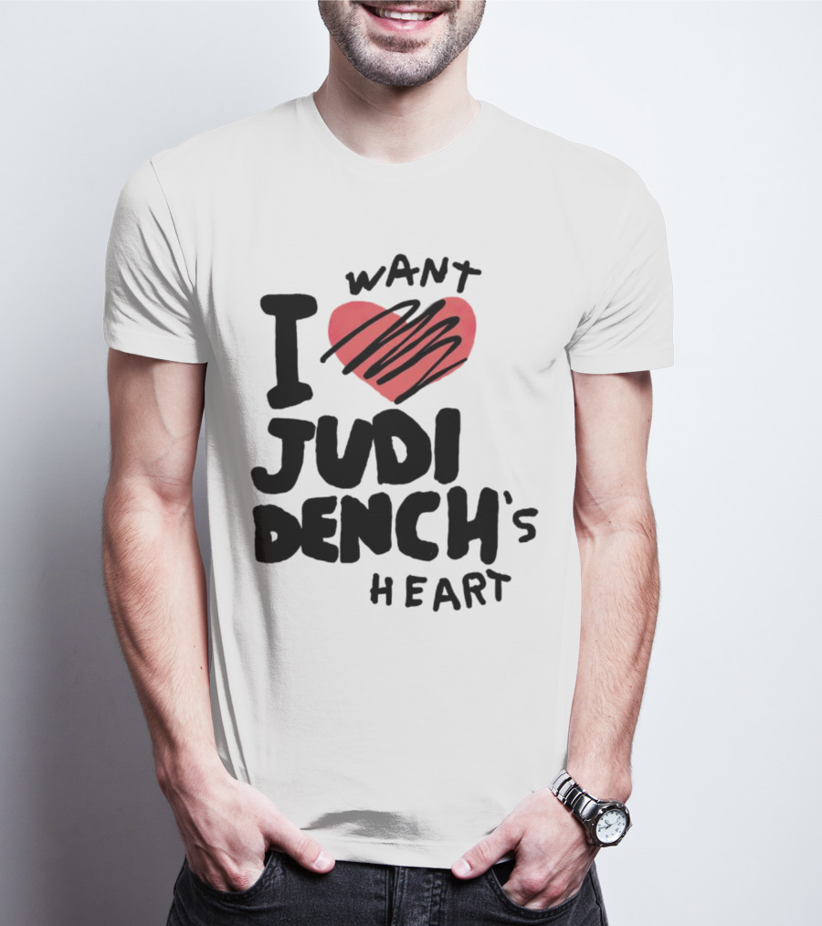 I Love Judi Dench's Heart T-Shirt
