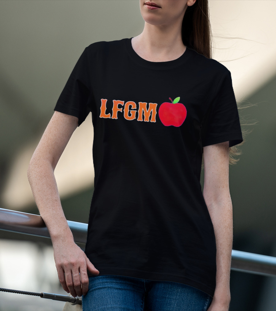 LFGM Apple New York Mets T-Shirt