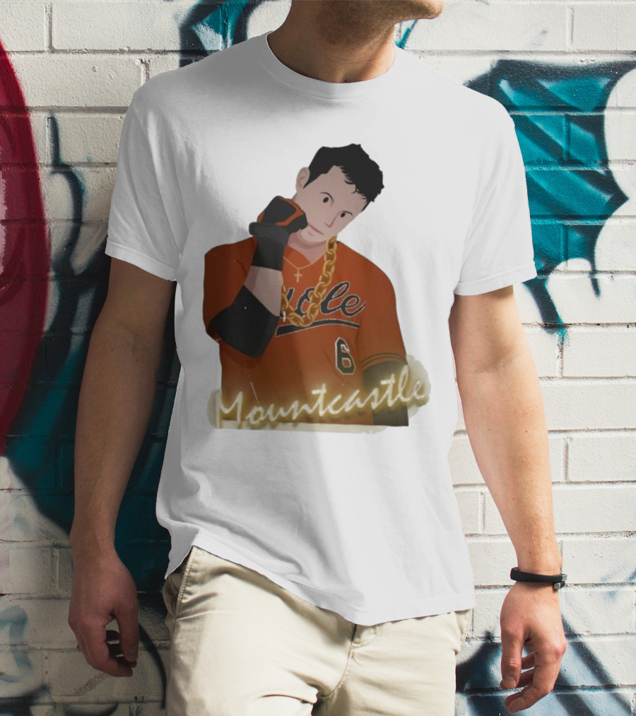 Mountcastle Neon Ryan Mountcastle Orioles Jersey Number Six T-Shirt