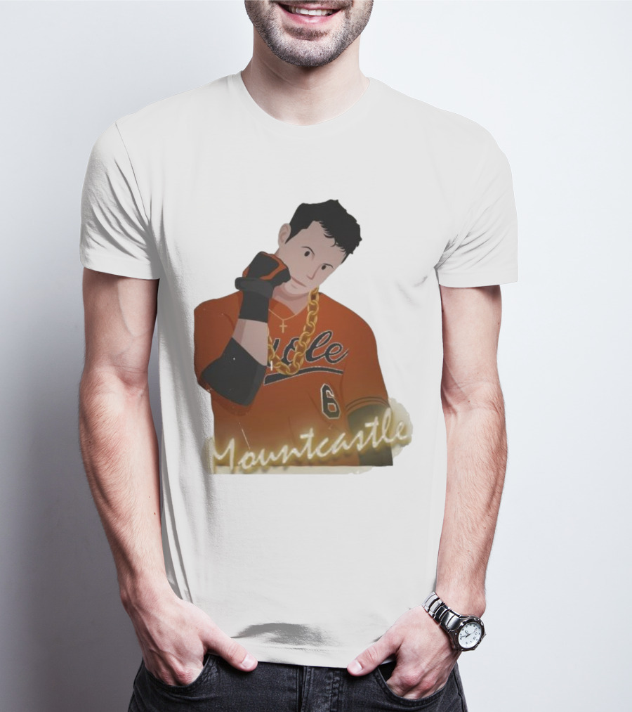 Mountcastle Neon Ryan Mountcastle Orioles Jersey Number Six T-Shirt