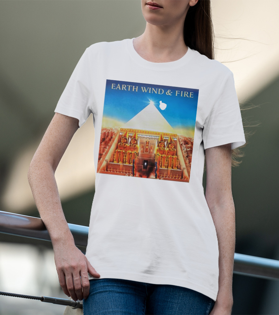 Earth Wind And Fire Pyramid And Sphinx T-Shirt