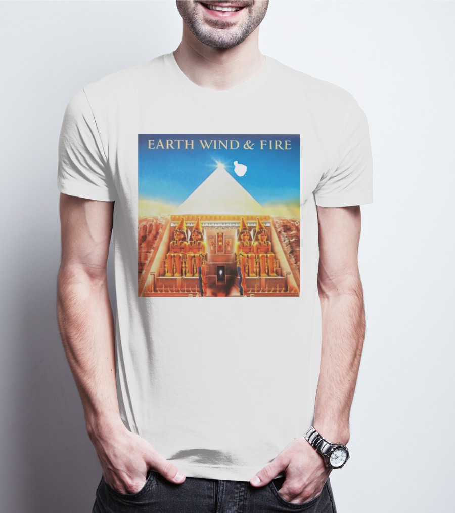 Earth Wind And Fire Pyramid And Sphinx T-Shirt