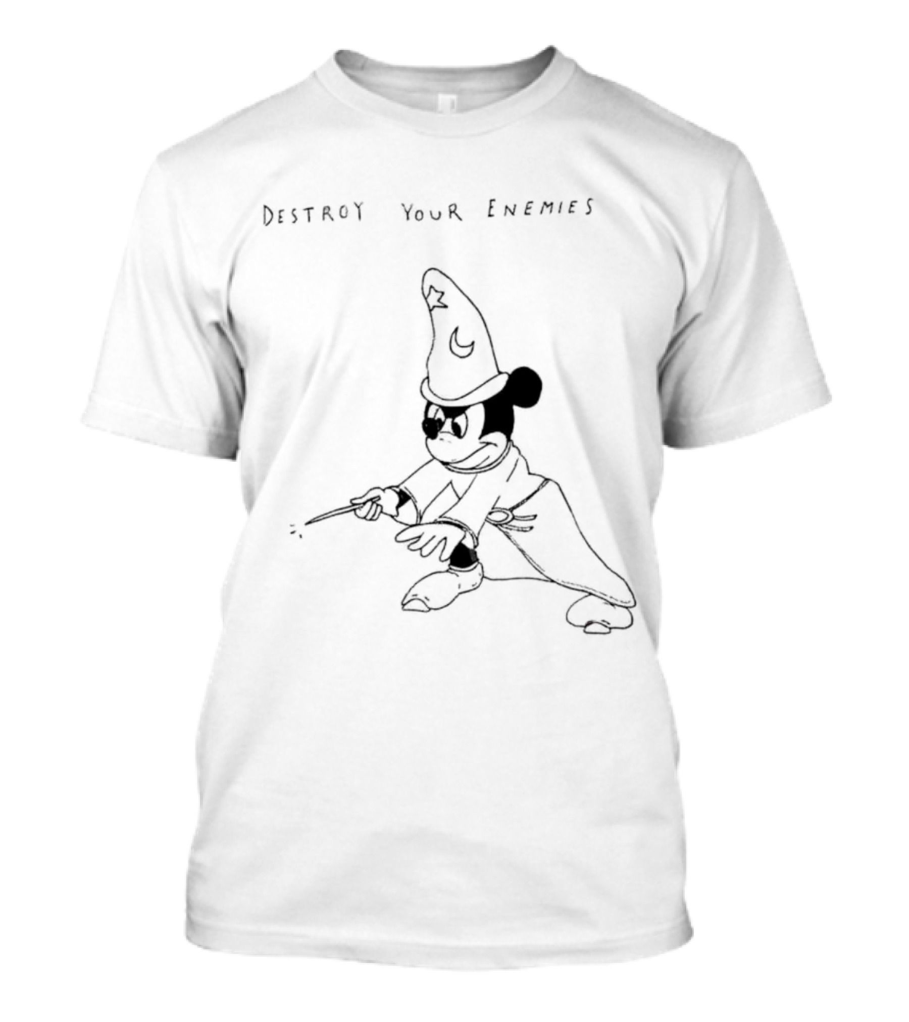 Destroy Your Enemies Sorcerer Magic Mouse T-Shirt