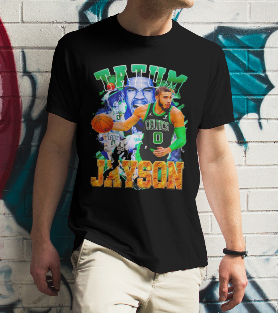 Tatum Celtics Jayson Basketball Star T-Shirt
