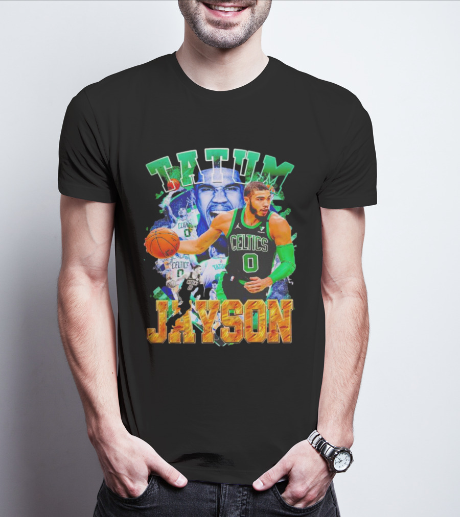 Tatum Celtics Jayson Basketball Star T-Shirt