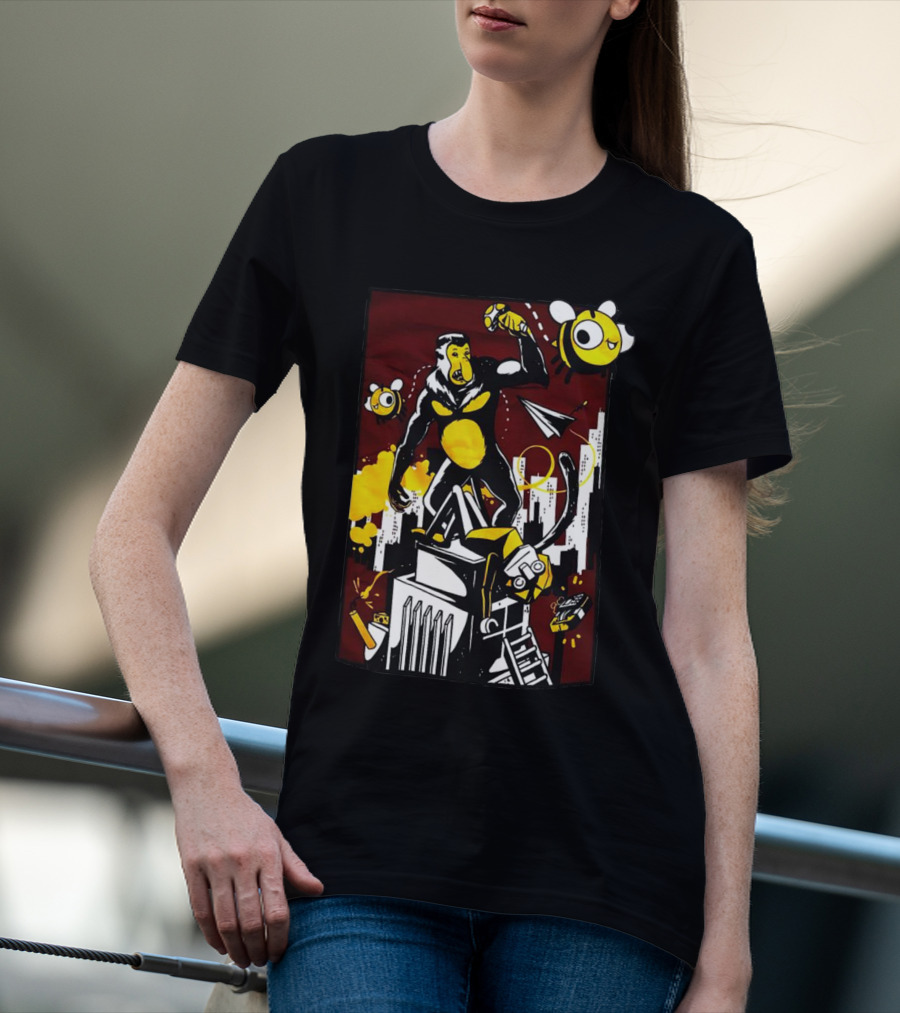 Proboscis Monke Duncan Osie King Kong Bee City Adventure T-Shirt