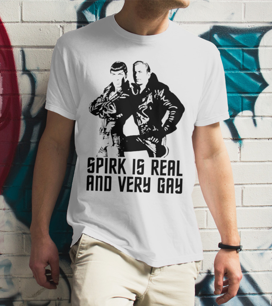 Spirk Is Real And Very Gay Star Trek T-Shirt