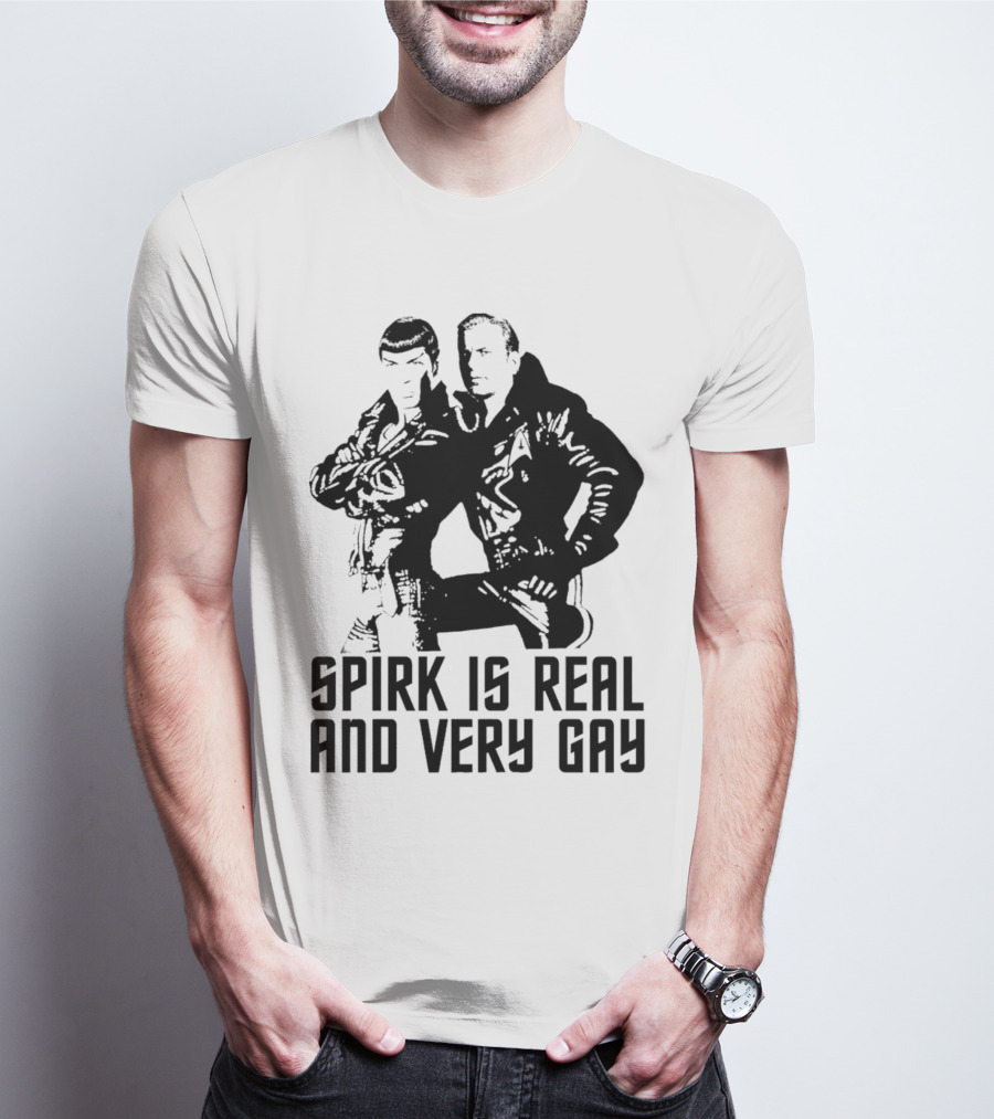 Spirk Is Real And Very Gay Star Trek T-Shirt