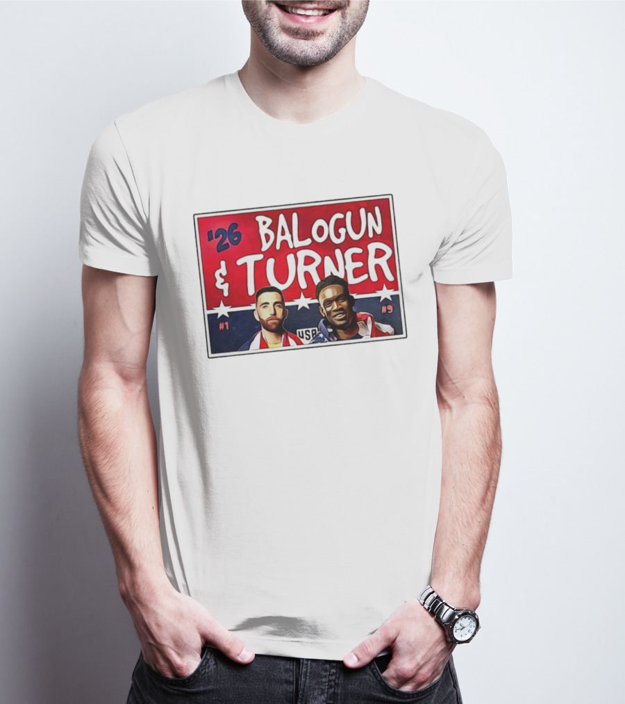 '26 Balogun Turner USA #1 #9 T-Shirt