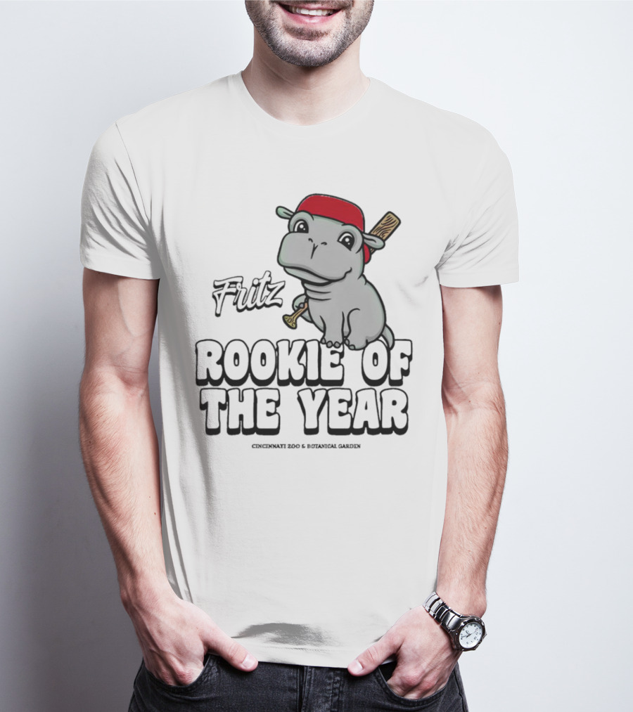 Fritz Rookie Of The Year Cincinnati Zoo Botanical Garden T-Shirt