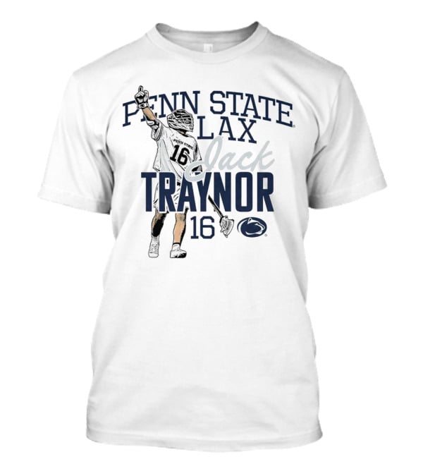 Jack Traynor #16 Penn State LAX Nittany Lions T-Shirt