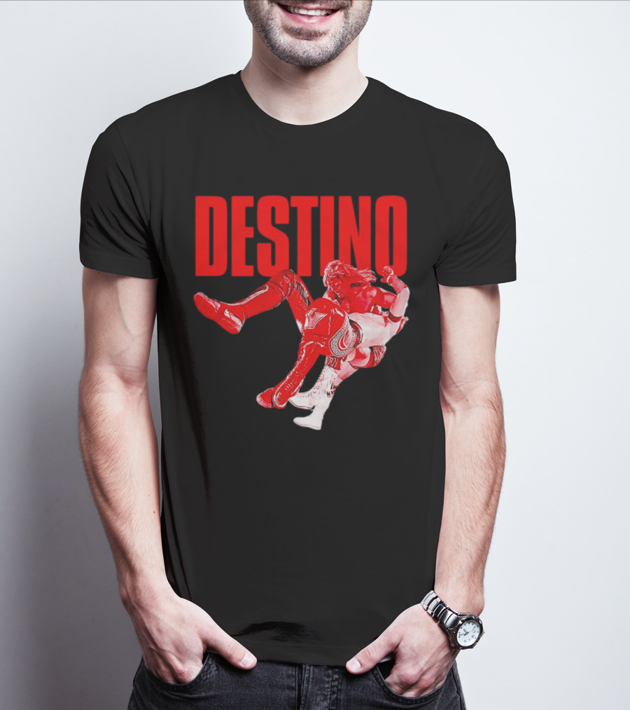 DESTINO Tetsuya Naito Wrestling Finishing Move T-Shirt