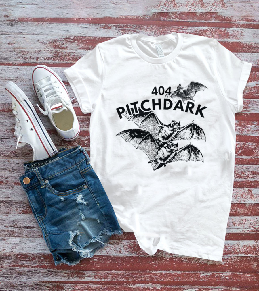 404 Pitch Dark Bats T-Shirt