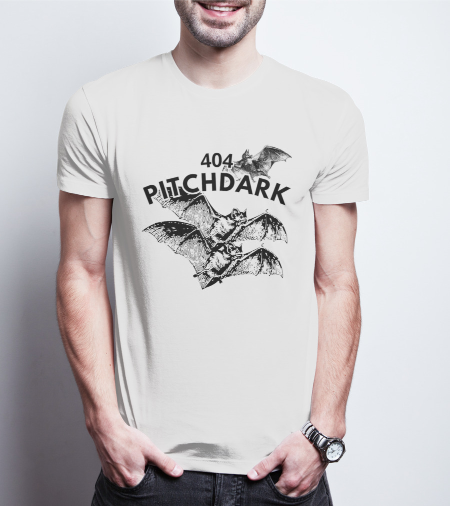 404 Pitch Dark Bats T-Shirt