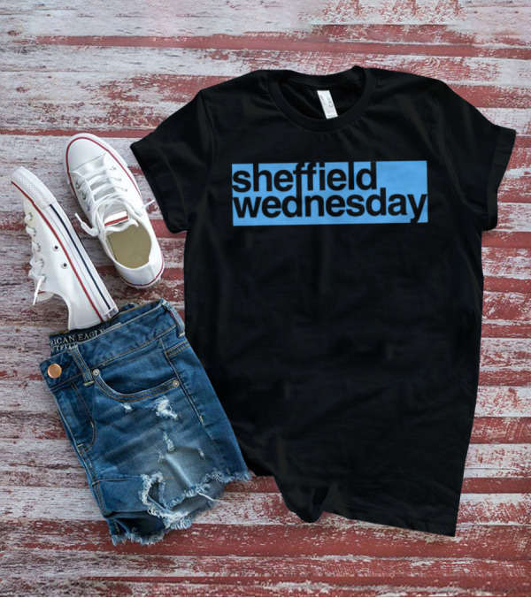 Sheffield Wednesday Blue Background T-Shirt