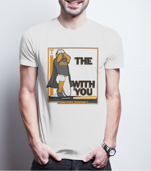 Tennessee Volunteers Baseball May The Vols Be With You T-Shirt