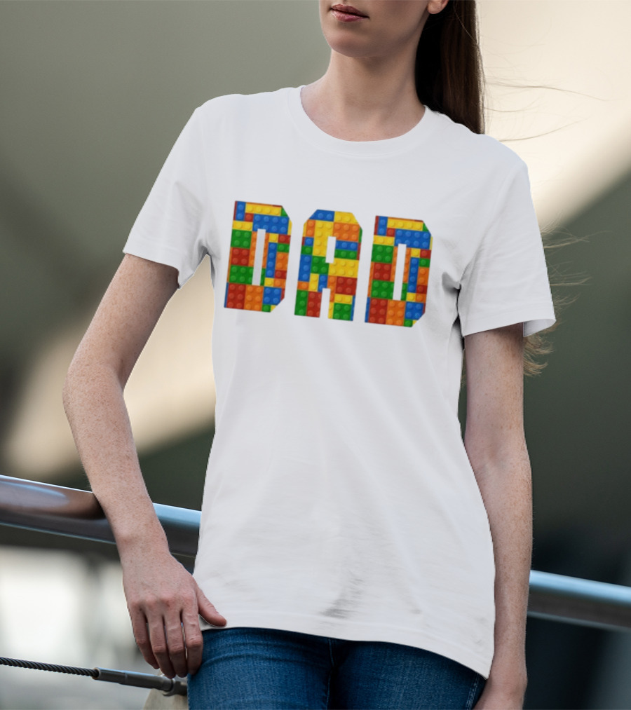 Lego Dad Block Builder T-Shirt