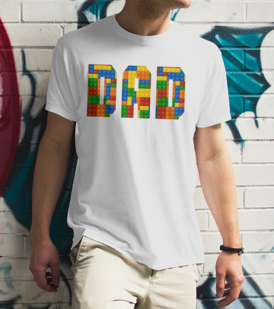 Lego Dad Block Builder T-Shirt