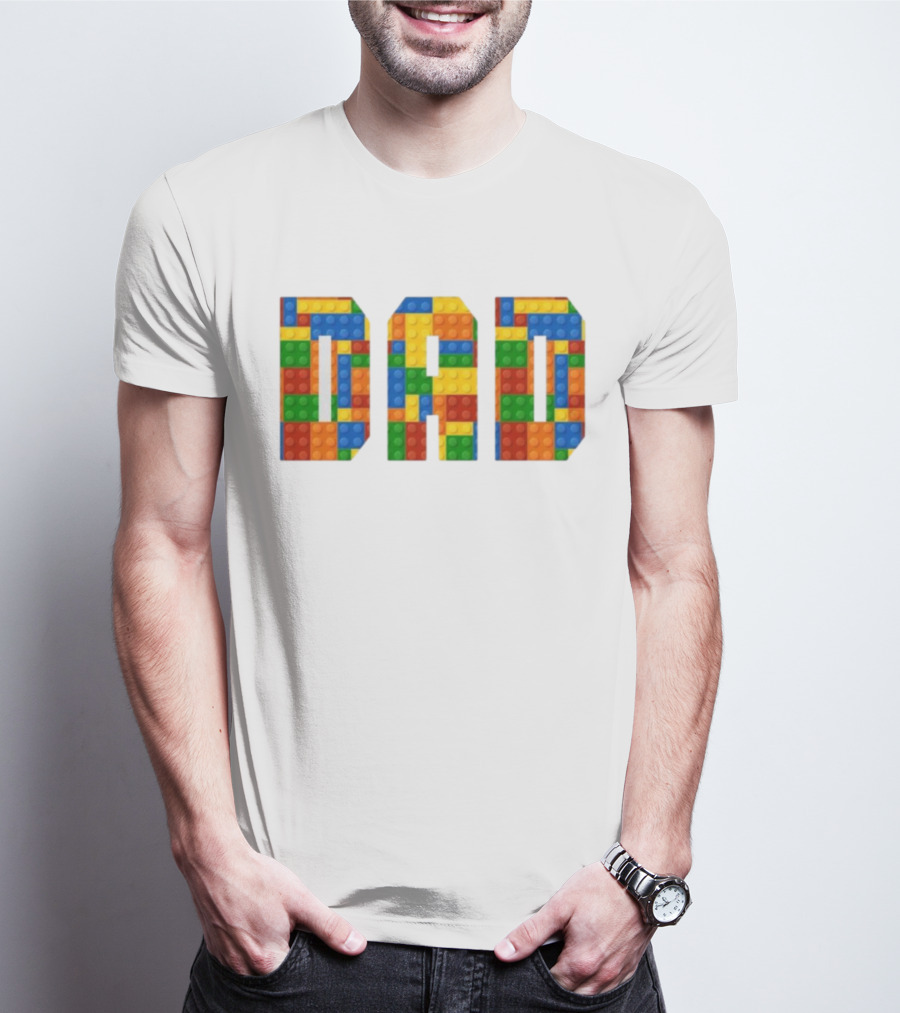 Lego Dad Block Builder T-Shirt