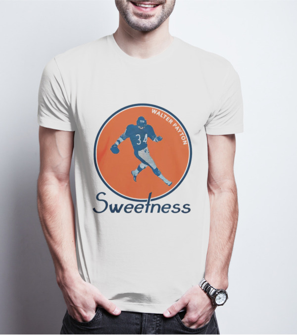 Walter Payton Sweetness Chicago Bears Chitown Football T-Shirt