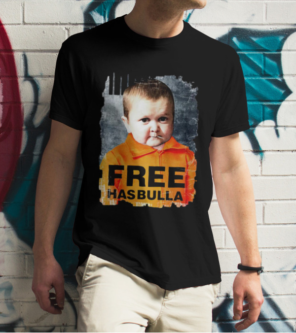 Hasbulla Magomedov Free Hasbulla Orange Jumpsuit T-Shirt