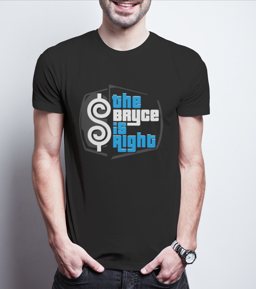 The Bryce Is Right Retro Game Show T-Shirt