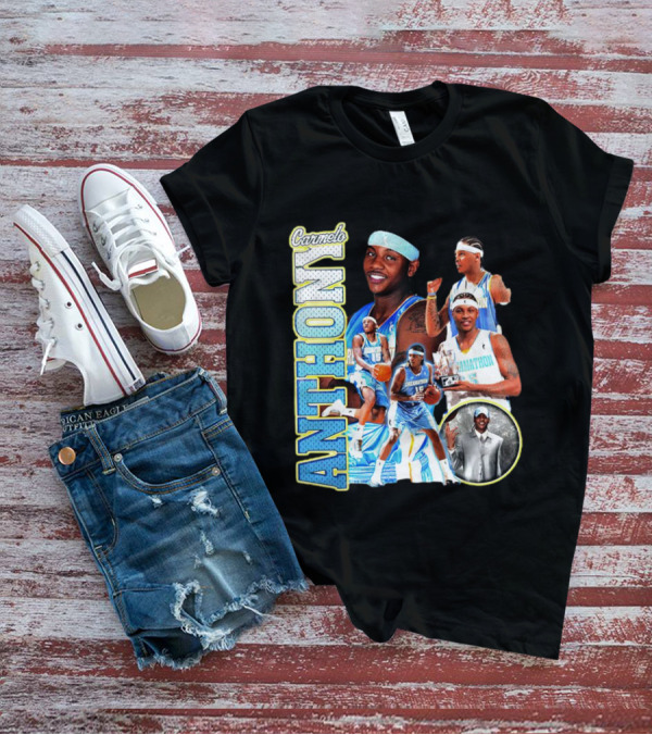 Carmelo Anthony Denver Basketball Legend T-Shirt