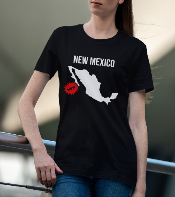 New Mexico New Map T-Shirt