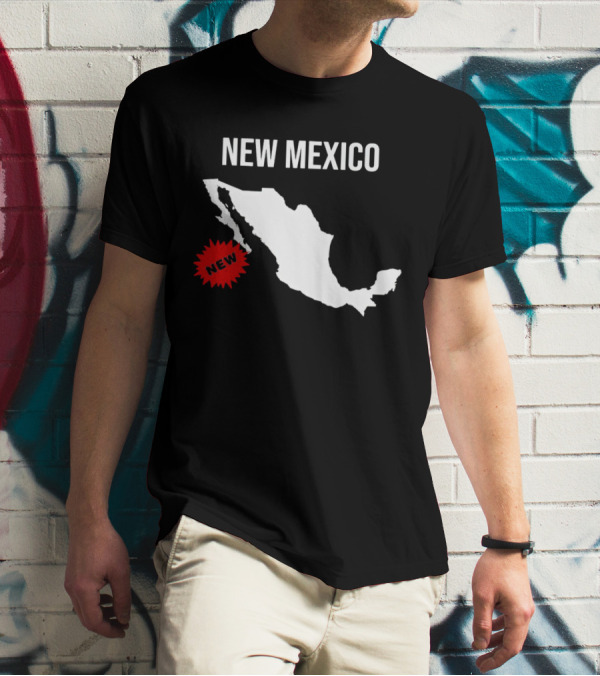 New Mexico New Map T-Shirt