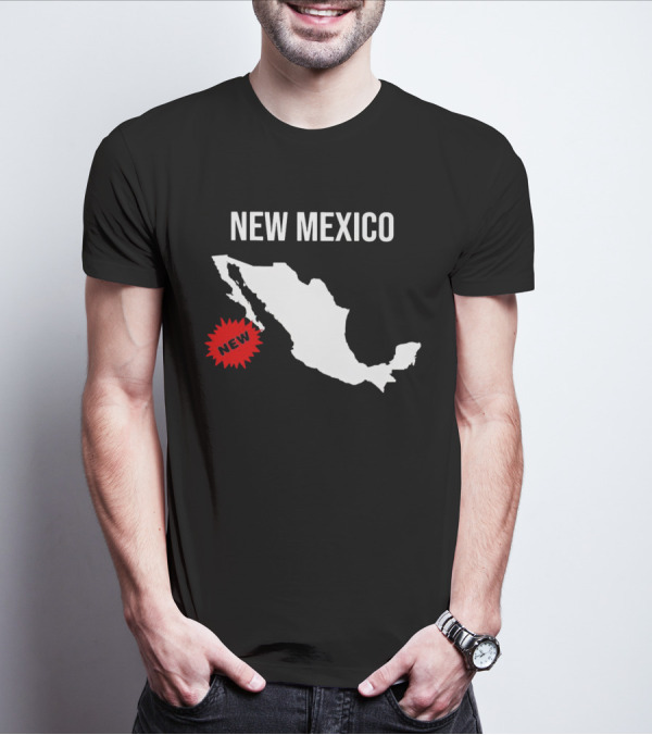 New Mexico New Map T-Shirt