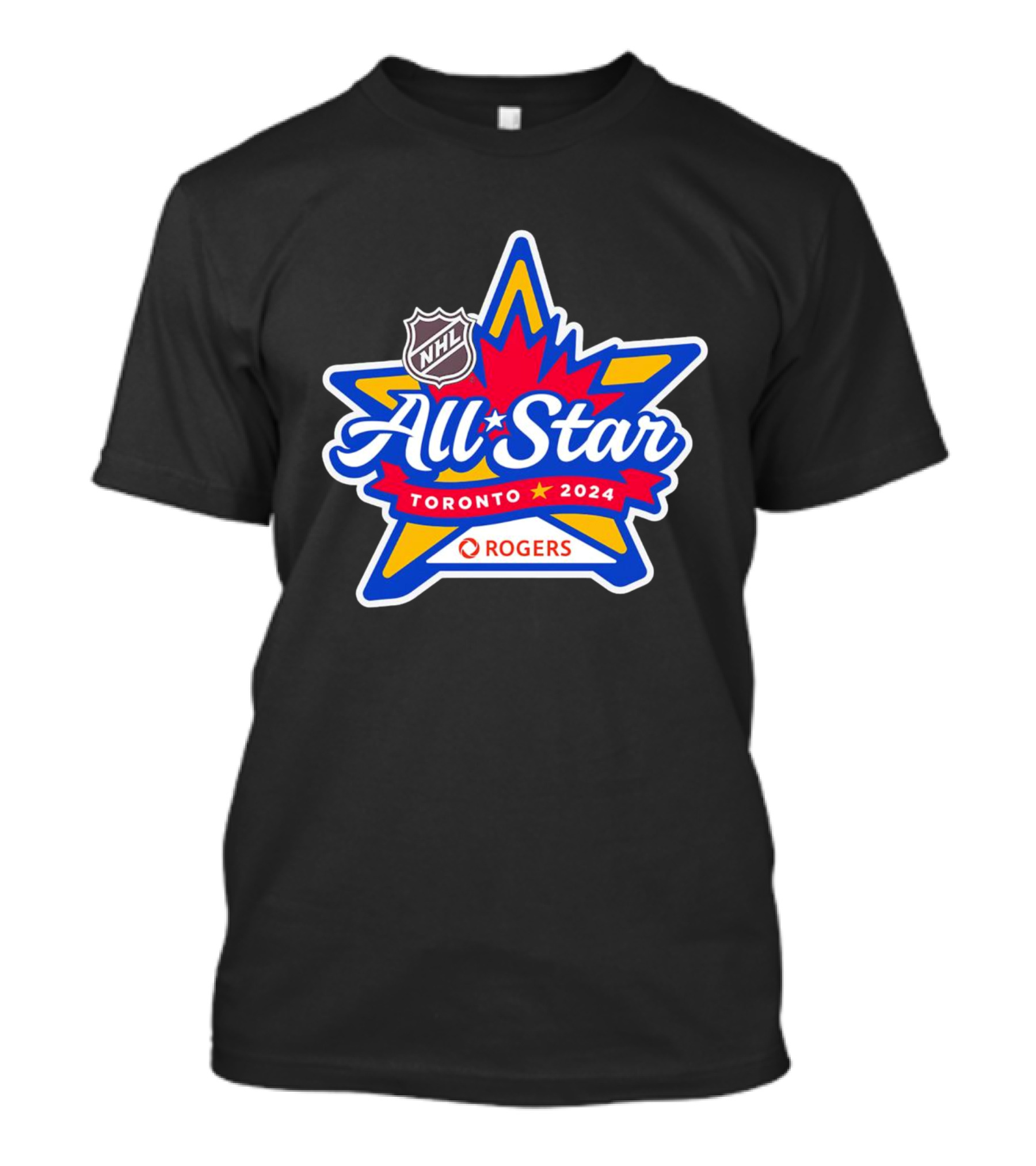 NHL All Star Toronto 2024 Rogers Maple Leaf T-Shirt